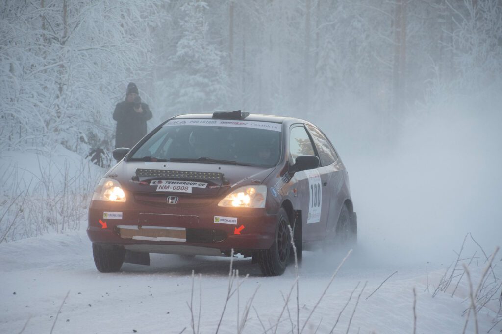 Piippola ralli, Asseri Lindroos. Kuva: Kiia Kajala