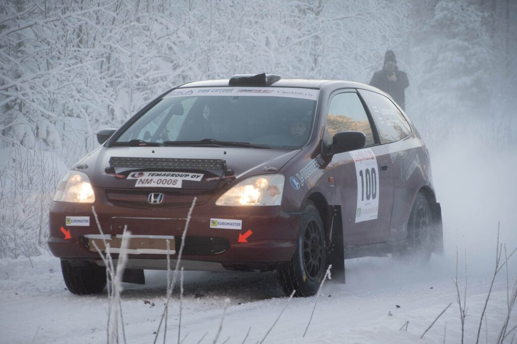 Piippola ralli, Asseri Lindroos. Kuva: Kiia Kajala
