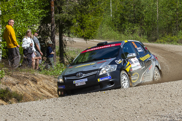 Imatran SM-ralli EK4, Asseri Lindroos. Kuva: Eija Vuollet
